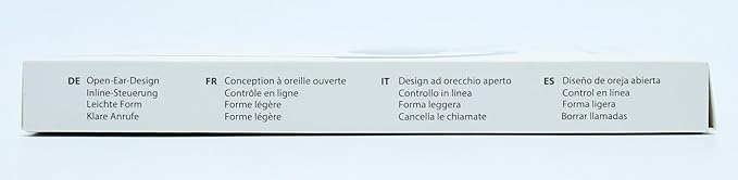 Avantree Resolve (Large) – USB-C Wired Open-Ear Earbuds w/Mic & Over-Ear Hook, for Seniors & Men w/Large Ears, Great for Office, Outdoor & Home