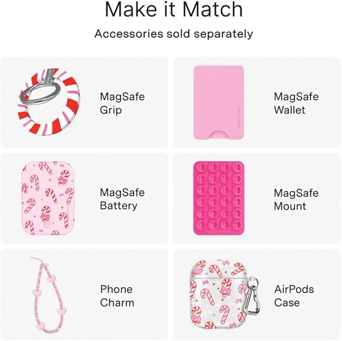 VELVET CAVIAR Case for iPhone 17 Air | Compatible with MagSafe | 10ft Drop Tested | Protective Designer Cases | Peppermint Princess