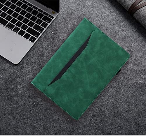 Case for Lenovo Tab M9 HD (9.0 inch) TB-310FU Tablet Premium PU Leather Protective Case Folio Flip Business Case Tablet Sleeve with Card Pocket Pen Holder, Vintage Green