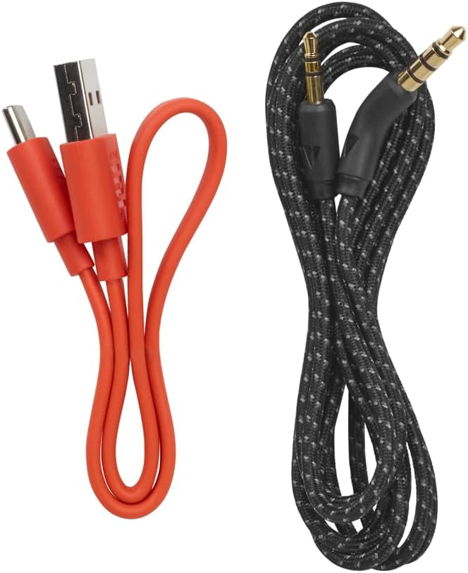 JBL Live 460NC wireless on-ear Noise Cancelling headphones with 50H battery, microphone for calls, lightweight and comfortable, and Alexa Built-in (Optimized for Android), iOS compatible (Black)