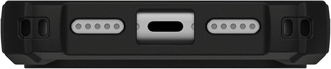 URBAN ARMOR GEAR UAG Designed for iPhone 17 Pro Case with Kickstand Plasma XTE - Compatible with MagSafe Transparent Military Grade Protective Cover, Black/Clear