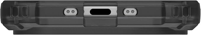 URBAN ARMOR GEAR UAG Designed for iPhone Air Case with Kickstand Plasma XTE - Compatible with MagSafe Transparent Military Grade Protective Cover, Ash/Titanium