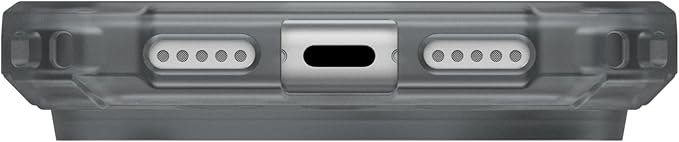 URBAN ARMOR GEAR UAG Designed for iPhone 17 Pro Case Essential Armor - Compatible with MagSafe Translucent Military Grade Protective Cover, Ash