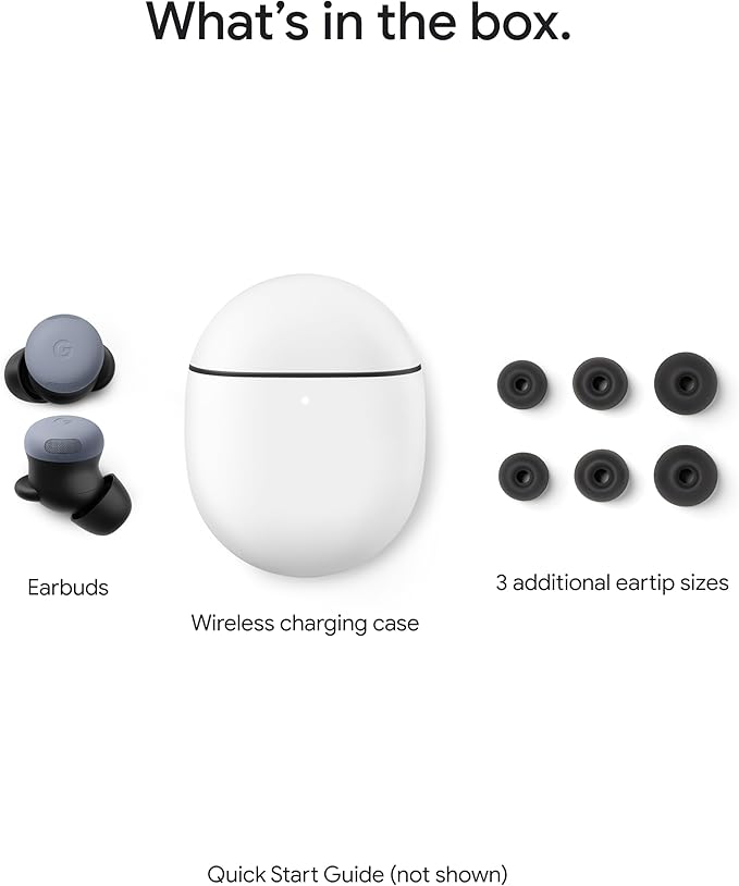 Google Pixel Buds Pro 2 - Wireless Bluetooth Earbuds with Pro-Level Active Noise Cancellation - Built for Gemini AI Assistant - Moonstone (2025 Model)