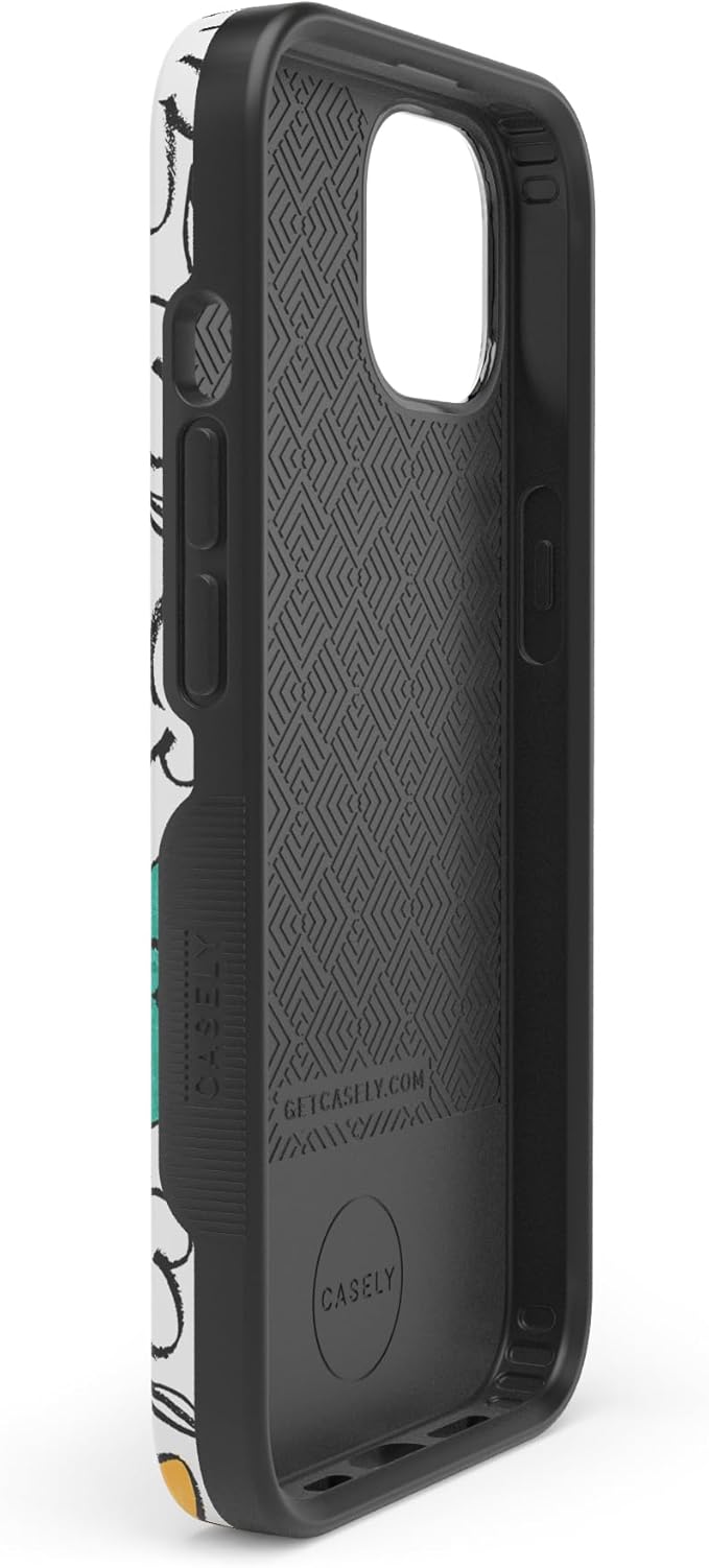 Casely iPhone 14 Case | Crayola | Outside The Lines | Crayola Marker | Compatible with MagSafe | Bold Protective Design