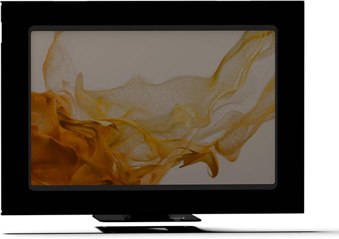 TABcare Anti-Theft Security Metal Case for Galaxy TAB A9+ 11" with 360 Swivel & 180 Tilting Stand (Black)