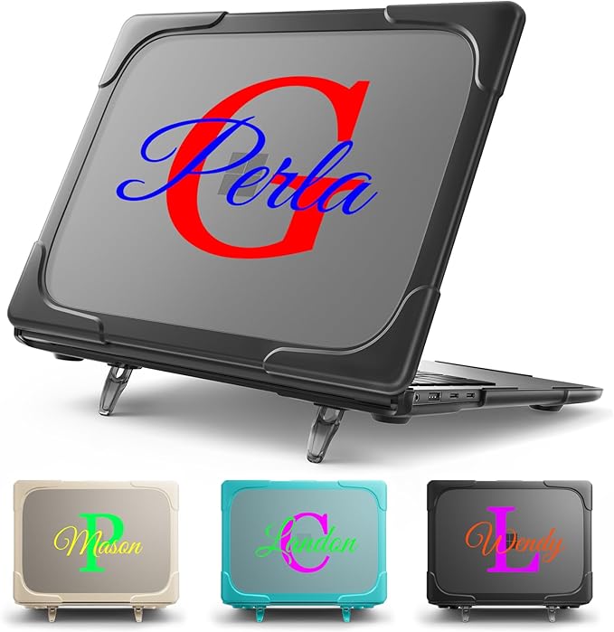 Batianda Customizable Case for 13.8 inch Microsoft Surface Laptop 2024 (7th Edition) with Fold Kickstand - Heavy Duty Shockproof Stylish & Durable Protective Cover