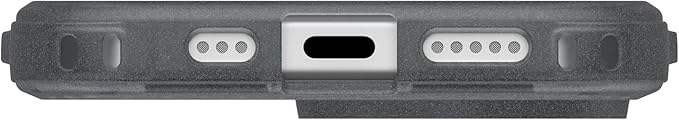 URBAN ARMOR GEAR UAG Designed for iPhone 17 Case Dot - Compatible with MagSafe Translucent Military Grade Protective Cover, Ash