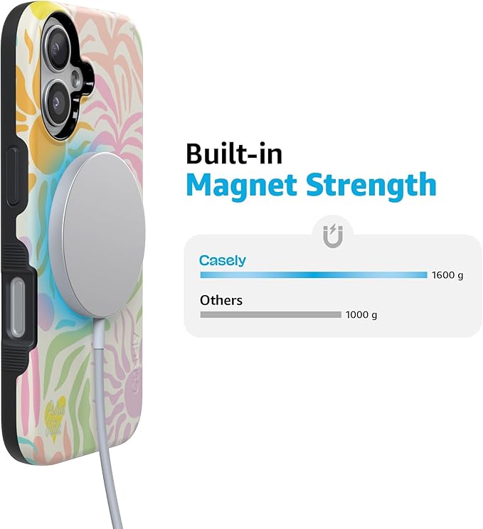 Casely iPhone 17 Case | Oasis | Pura Vida | Compatible with MagSafe | Bold Protective Design