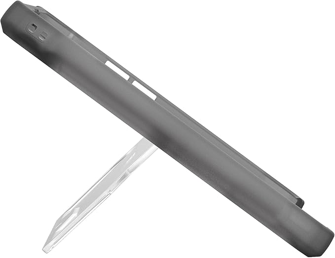 URBAN ARMOR GEAR UAG Designed for Microsoft Surface Pro 1st Edition 12" Case - Rugged Transparent Clear Protective Cover with Multi-Angle Built-in Kickstand & Pen Holder Military Grade, Plyo Ice/Ash