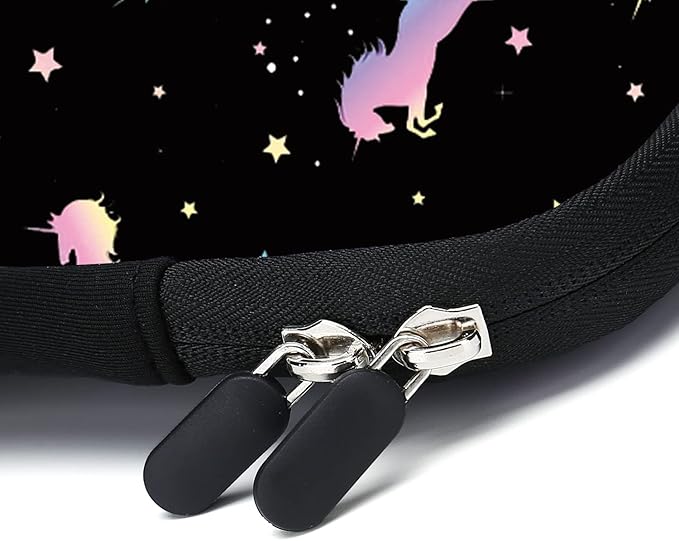 Unicorn Laptop Sleeve - 11.6" & 12.2" Chromebook & Ultrabook Case with Two Pockets & Neoprene Handle for Men & Women - Fits Apple MacBook Air, Samsung, Acer, HP, DELL