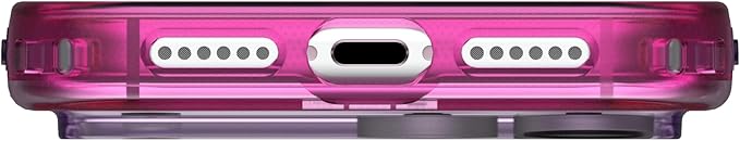 URBAN ARMOR GEAR UAG Designed for iPhone 17 Pro Max Case Plyo - Compatible with MagSafe Translucent Military Grade Protective Cover, Purple/Pink Ombre