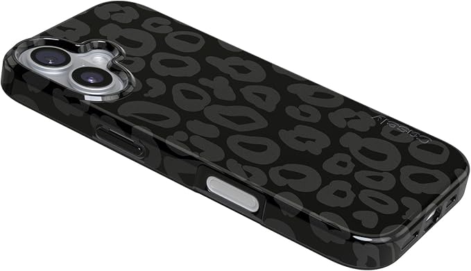Casely iPhone 17 Case | Into The Wild | Black Leopard | Compatible with MagSafe | Classic Ultra Slim Design