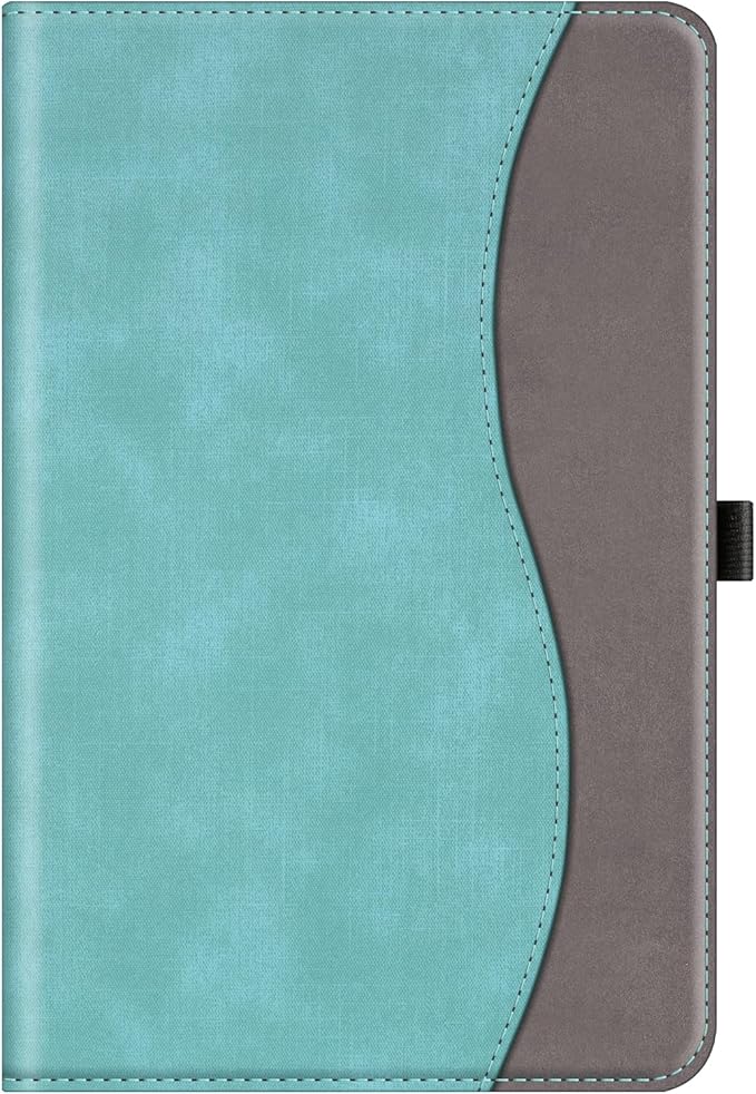 Fintie Case for Samsung Galaxy Tab S10 Lite/ S10 FE/ S9 FE 5G 10.9 Inch/Tab S9 11 Inch with S Pen Holder, Multi-Angle Viewing Protective Cover with Pocket, Auto Sleep/Wake, Turquoise