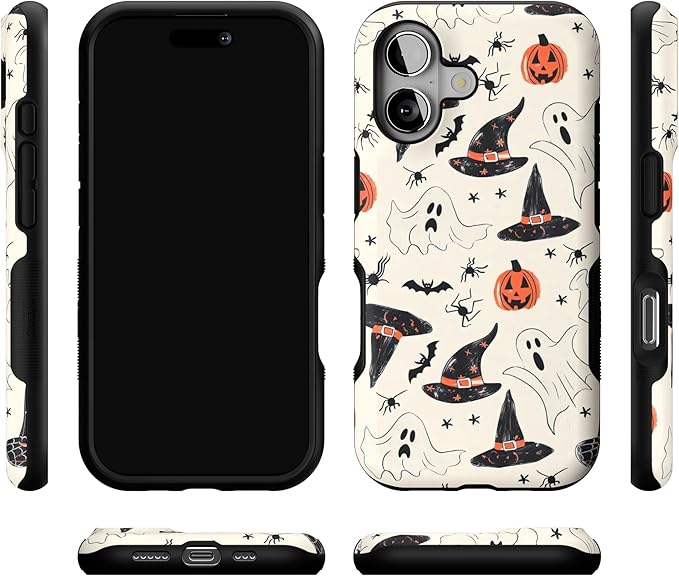 Casely iPhone 17 Case | Feeling Witchy | Haunted Halloween | Bold Protective Design | Compatible with MagSafe