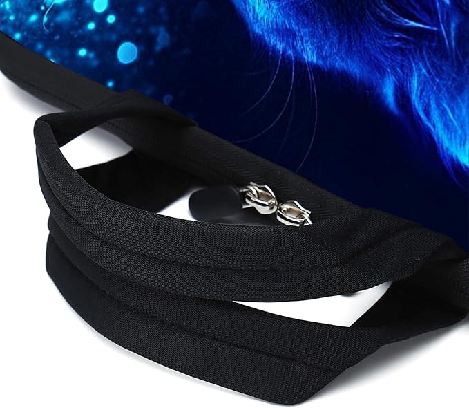 Laptop Sleeve Case 11.6" 12.1 Inch Neoprene Laptop Sleeve/Notebook Computer Pocket Case/Chromebook Case/Tablet Briefcase Carrying Bag Compatible For Men, Women ,boys, girls (blue cat)