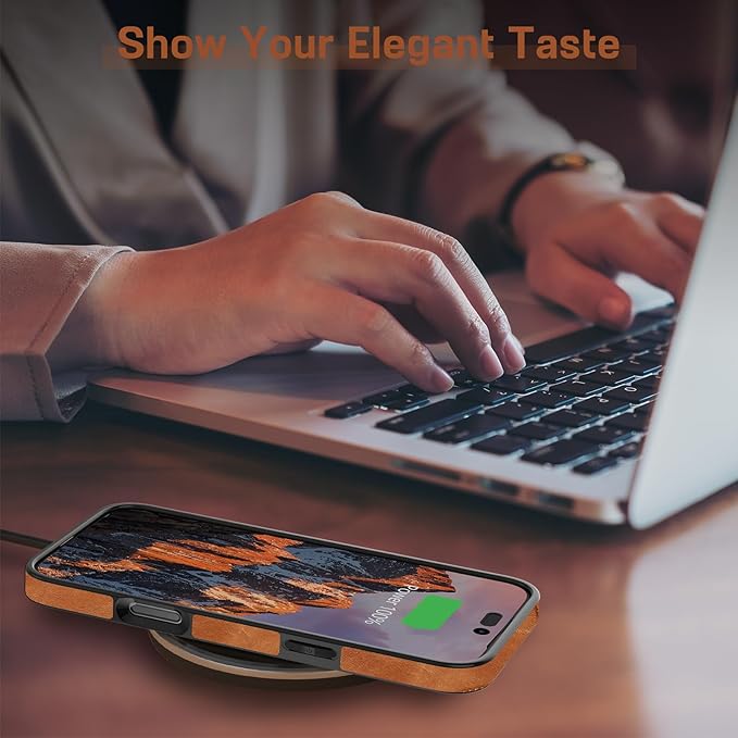 LOHASIC for iPhone 17 Air Leather Case, Slim Business PU Classic Elegant Style Soft Non-Slip Grip Shockproof Rugged Protective Cover Phone Case for iPhone17 Air 6.5" 2025 - Sand Dune