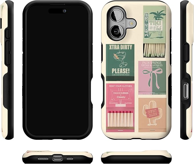 Casely iPhone 17 Case | Perfect Match | FashionPass x Casely | Bold Protective Design | Compatible with MagSafe