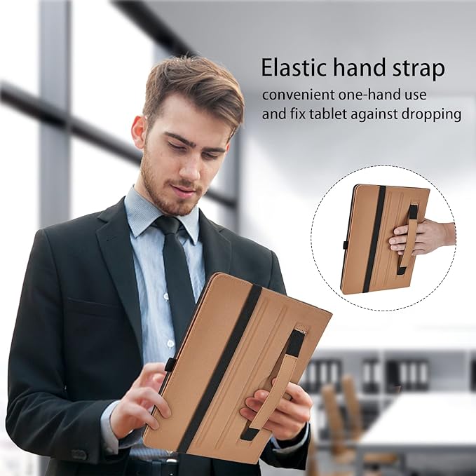 Case for Lenovo Tab P11 Gen 2 11.5 Inch 2023 (TB350FU/TB350XU) - PU Leather Business Folio Case with Pocket, Multi-Angle Viewing for Lenovo Tab P11 2nd Gen Tablet Cover, Blue