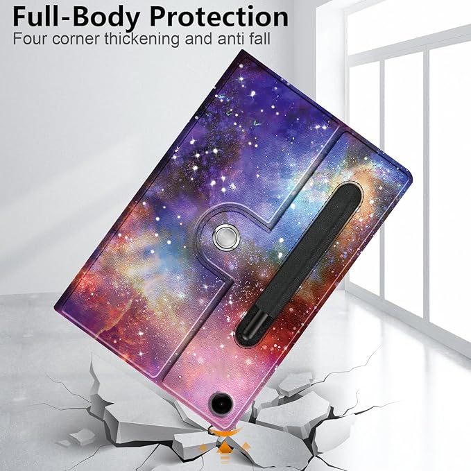 Case for Samsung Galaxy Tab A9 Plus/Galaxy Tab A9 + 11 Inch 2023 SM-X210/X216/X218 Tablet,360° Rotating Stand Cover with Auto Sleep/Wake,Galaxy
