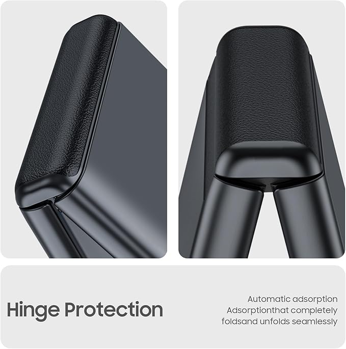 for Motorola Razr 2023 Case Full Body Cover & Magnetic Hinge Protection & Ultra Thin Matte PC Shockproof Phone Cover Smartphone Case for Moto Razr 2023 (Black)