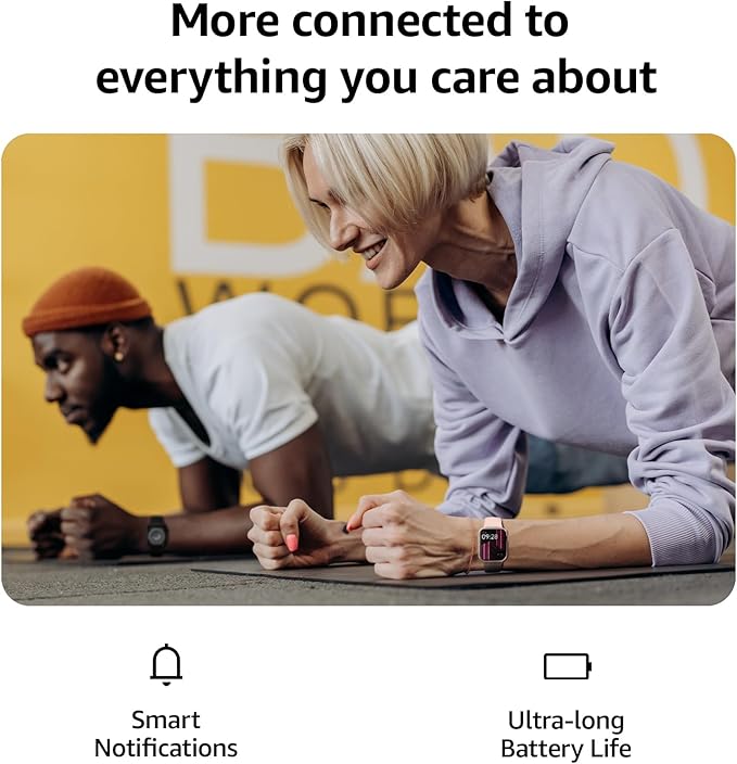 Smart Watch for Men Women Answer/Make Call, 1.85" Smartwatch, Fitness Watch with Heart Rate Blood Pressure Sleep Monitor, 140+Sports, IP68 Waterproof Step Counter Watch Compatible with Android IOS