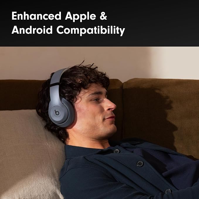 Beats Studio Pro - Wireless Bluetooth Noise Cancelling Headphones - Personalized Spatial Audio, USB-C Lossless Audio, Apple & Android Compatibility, Up to 40 Hours Battery Life - Sand Gray