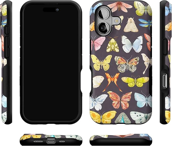 Casely iPhone 17 Case | Midnight Monarch | Jenna Palek x Casely | Bold Protective Design | Compatible with MagSafe