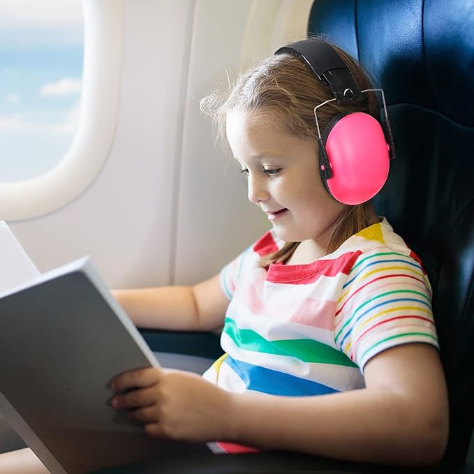 Yunsailing 9 Pack Kids Ear Protection Earmuffs 29db Noise Canceling Adjustable Ear Muffs Noise Reduction Headphones Protection Sound Proof Earmuffs for Toddler Baby Shooting Football Concerts