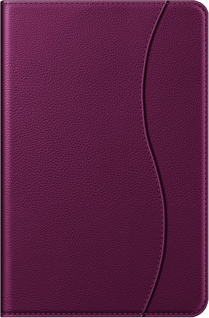 Fintie Case for Samsung Galaxy Tab S10 Lite/ S10 FE/ S9 FE 5G 10.9 Inch/Tab S9 11 Inch with S Pen Holder, Multi-Angle Viewing Protective Cover with Pocket, Auto Sleep/Wake, Purple