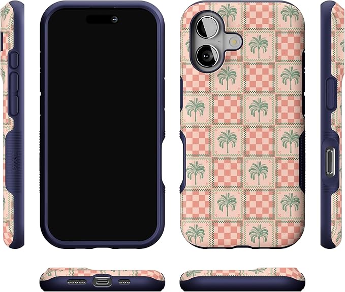 Casely iPhone 17 Case | The Social Club | Palm Beach | Bold Protective Design | Compatible with MagSafe