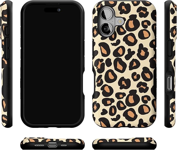 Casely iPhone 17 Case | Into The Wild | Leopard Print | Bold Protective Design | Compatible with MagSafe