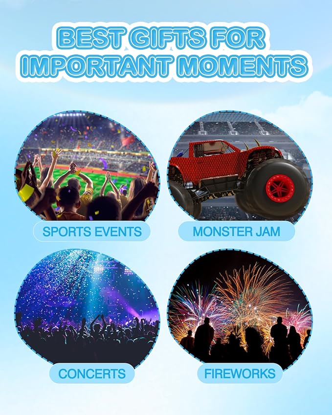 ZOHAN EM030 Kids Ear Protection, Noise Cancelling Headphones Ear Muffs for Autism Sensory, Safety Noise Reduction Hearing Protection for Monster Truck/Concerts/Fireworks/Air Shows