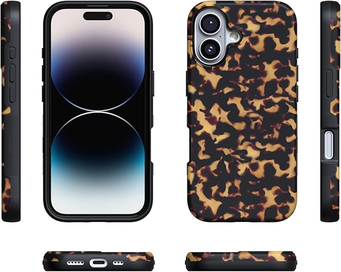 Casely iPhone 17 Case | Shell Shocked | Tortoise Print | Compatible with MagSafe | Bold Protective Design
