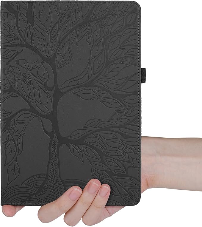 Rotating Case for Lenovo Tab P11 2nd Gen/Xiaoxin Pad Plus 2023 11.5" TB350FU/TB350XU PU Leather Cover Lightweight Flip Stand Shell for Lenovo Tab P11 2nd Gen 11.5 inch Tablet-Black