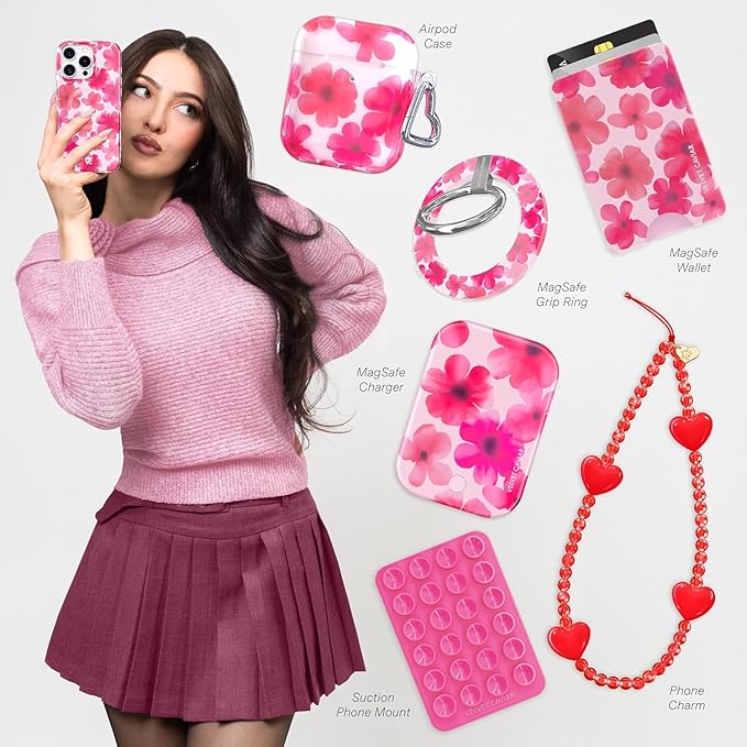 VELVET CAVIAR Case for iPhone 17 Pro Max | Compatible with MagSafe | 10ft Drop Tested | Protective Designer Cases | Cherry Blossom