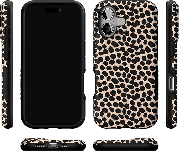 Casely iPhone 17 Case | Lost in Spots | Cheetah Print | Bold Protective Design | Compatible with MagSafe