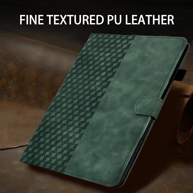 Case for Tab M11 11 Inch Cover (Model:TB330FU) Magnetic PU Leather Folio Adjustable Stand Case Foldable Card Holder Multi-Angle Tab M11,Retro Green