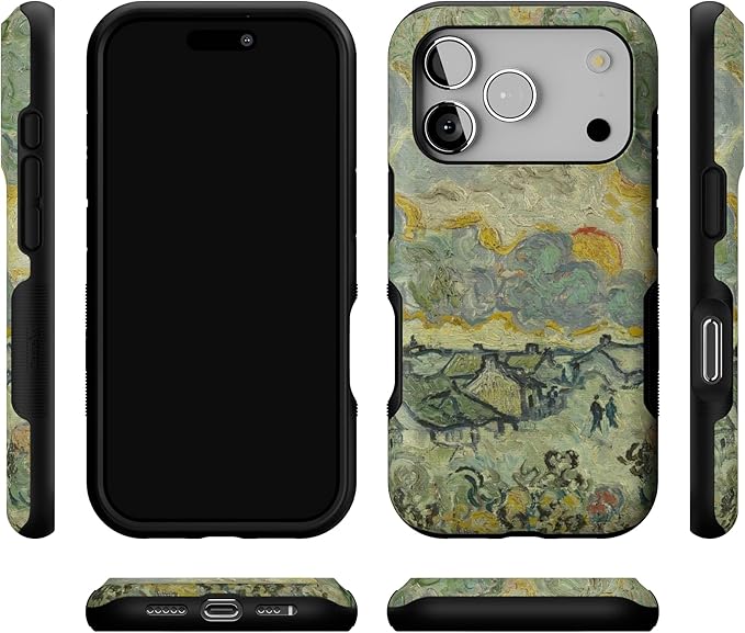 Casely iPhone 17 Pro Case | Van Gogh | Reminiscence of Vincent | Bold Protective Design | Compatible with MagSafe