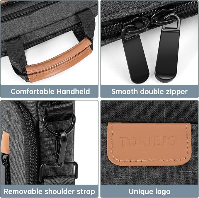 Laptop Sleeve Bag,Padded Protective Travel Carrying Case for 15 inch MacBook Air M3/A3114 2024, M2/A2941 2023 2025,Dell XPS 15 Plus,15 Inch Surface Laptop 7/6/5/4/3,Galaxy Tab S9 Utra 14.6"