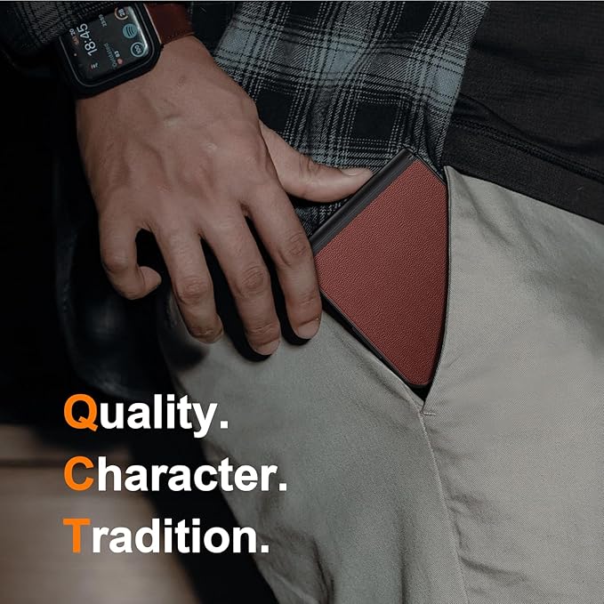 Leather Case for Samsung Galaxy Z Flip 7 | TPU Shockproof | Soft Nappa Leather | Magnetic Hinge Protection | Glass Screen Protector | Sleek Slim Fit | Wireless Charging | Hard Phone Cover | Brown