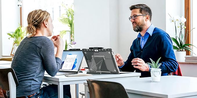 MaxCases Shield Extreme X2 for Microsoft Surface Pro 8 (Gray)