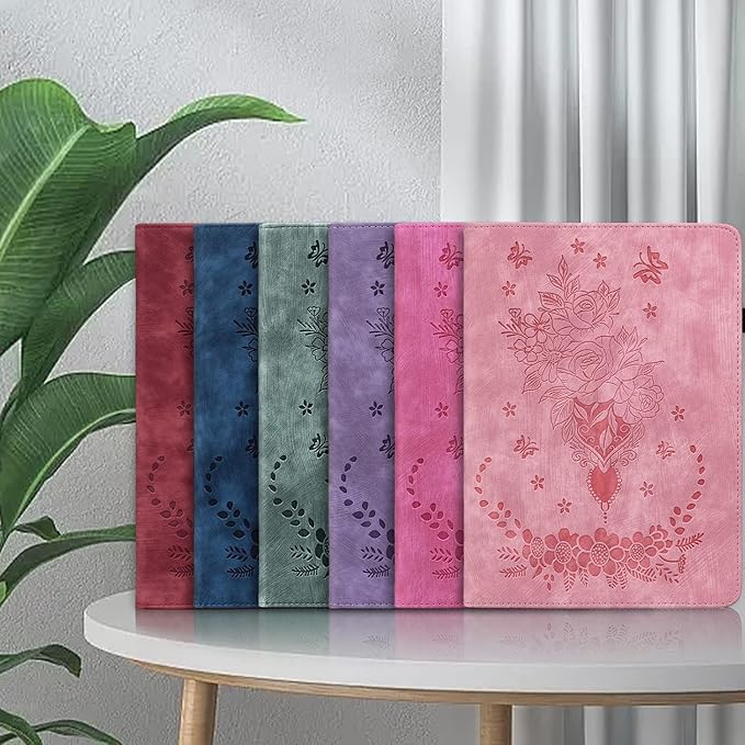 Case for Samsung Galaxy Tab S4 10.5 2018, Multi-Angle Flip PU Leather Protective Cover with Stylus Holder for Samsung Tab S4 10.5 Inch Tablet SM-T830/T835/T837 Case, Purple