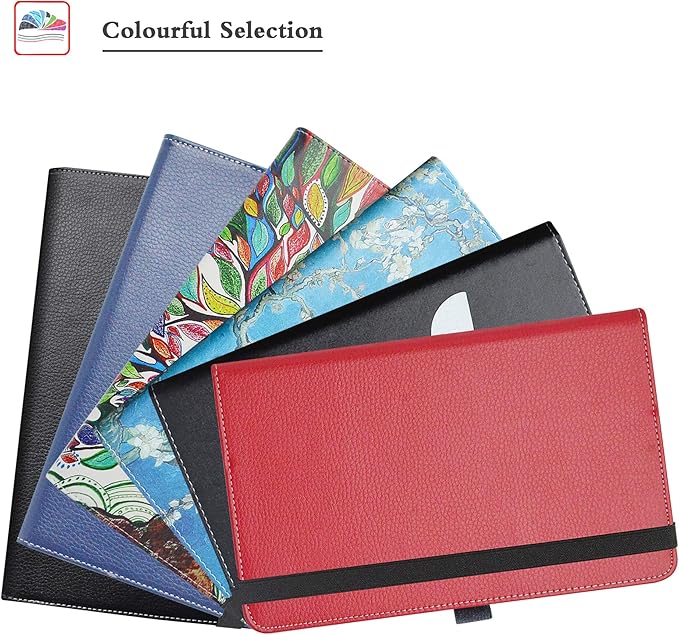 Bige for Lenovo Tab M8 Tablet Case - PU Leather Folio 2-Folding Stand Cover for Lenovo Tab M8 8" Tablet, Black