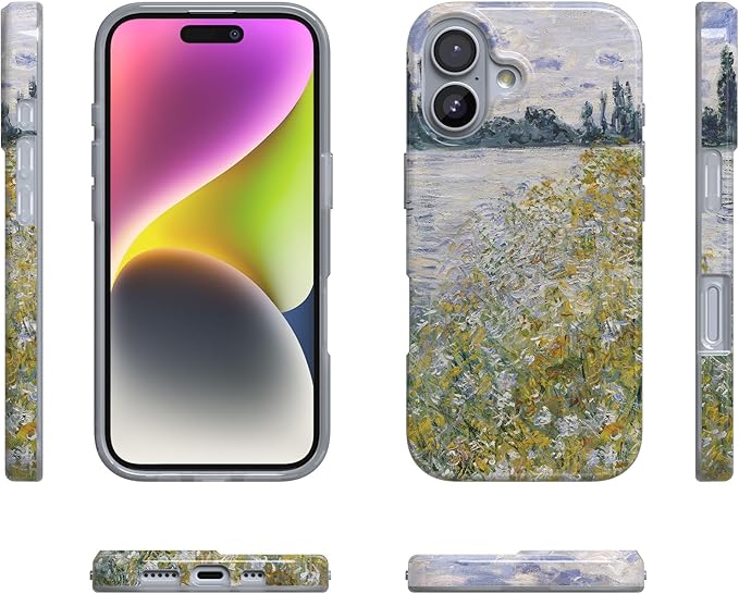 Casely iPhone 17 Case | Monet's Summer Landscape | The Met Museum | Compatible with MagSafe | Classic Ultra Slim Design