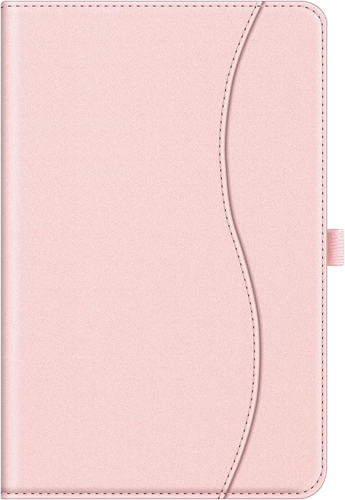 Fintie Case for Samsung Galaxy Tab S10 Lite/ S10 FE/ S9 FE 5G 10.9 Inch/Tab S9 11 Inch with S Pen Holder, Multi-Angle Viewing Protective Cover with Pocket, Auto Sleep/Wake, Rose Gold
