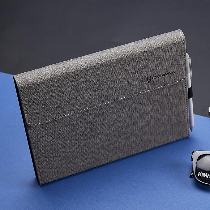 Omnpak Protective Case for Surface Go 4 2023/Go 3 2021/Go 2 2020/Go 2018 with Stylus Holder, Multiple Angle Slim Lightweight Cover, Compatible with Type Cover Keyboard(Keyboard Not Included)