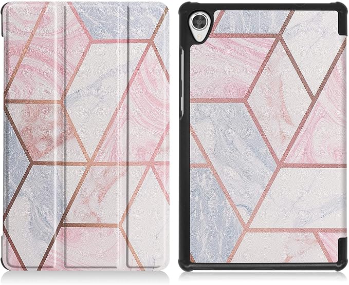 Case for Lenovo Tab M8 8.0'', Smart Case Trifold Stand Slim Lightweight Case Cover for LenovoTab M8 Gen 3 2022/Tab M8 HD LTE 2021/ Tab M8 HD/Smart Tab M8/Tab M8 FHD 2019 M8 8" Tablet Geometry