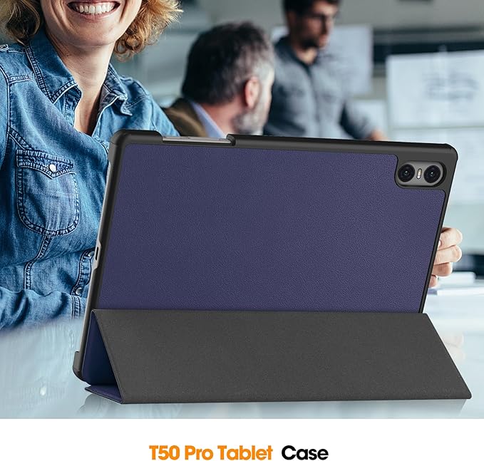 Case for TECLAST T50 Pro 11 inch Tablet, Folding Folio Ultra-Thin PU Leather Stand Case Cover for Teclast T50 Pro