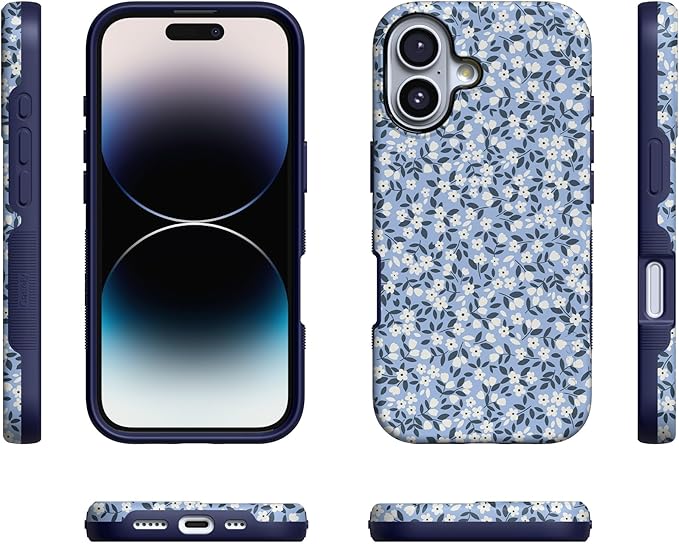 Casely iPhone 17 Case | Picking Daisies | Cottagecore | Compatible with MagSafe | Bold Protective Design
